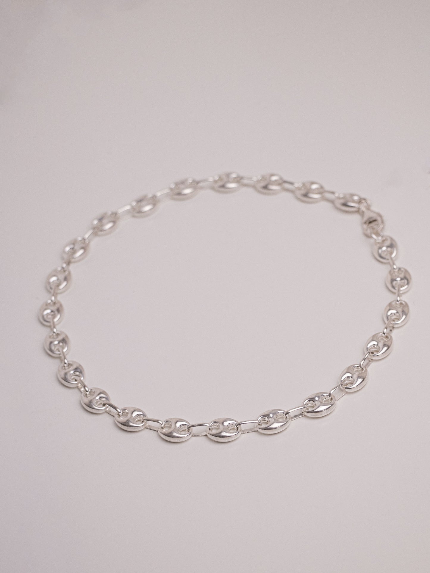 Ασημένιο χειροποίητο κολιέ αλυσίδα κατασκευασμένο από μασίφ ασήμι 925