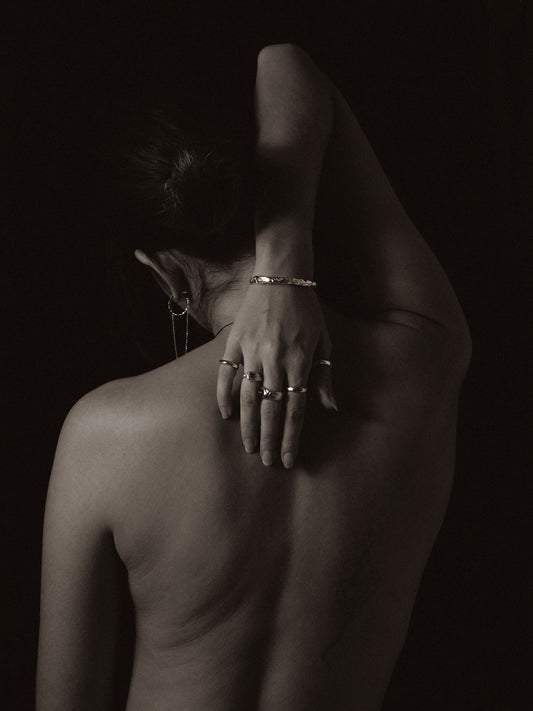 Χειροποίητο ανοιγόμενο βραχιόλι από ασήμι 999