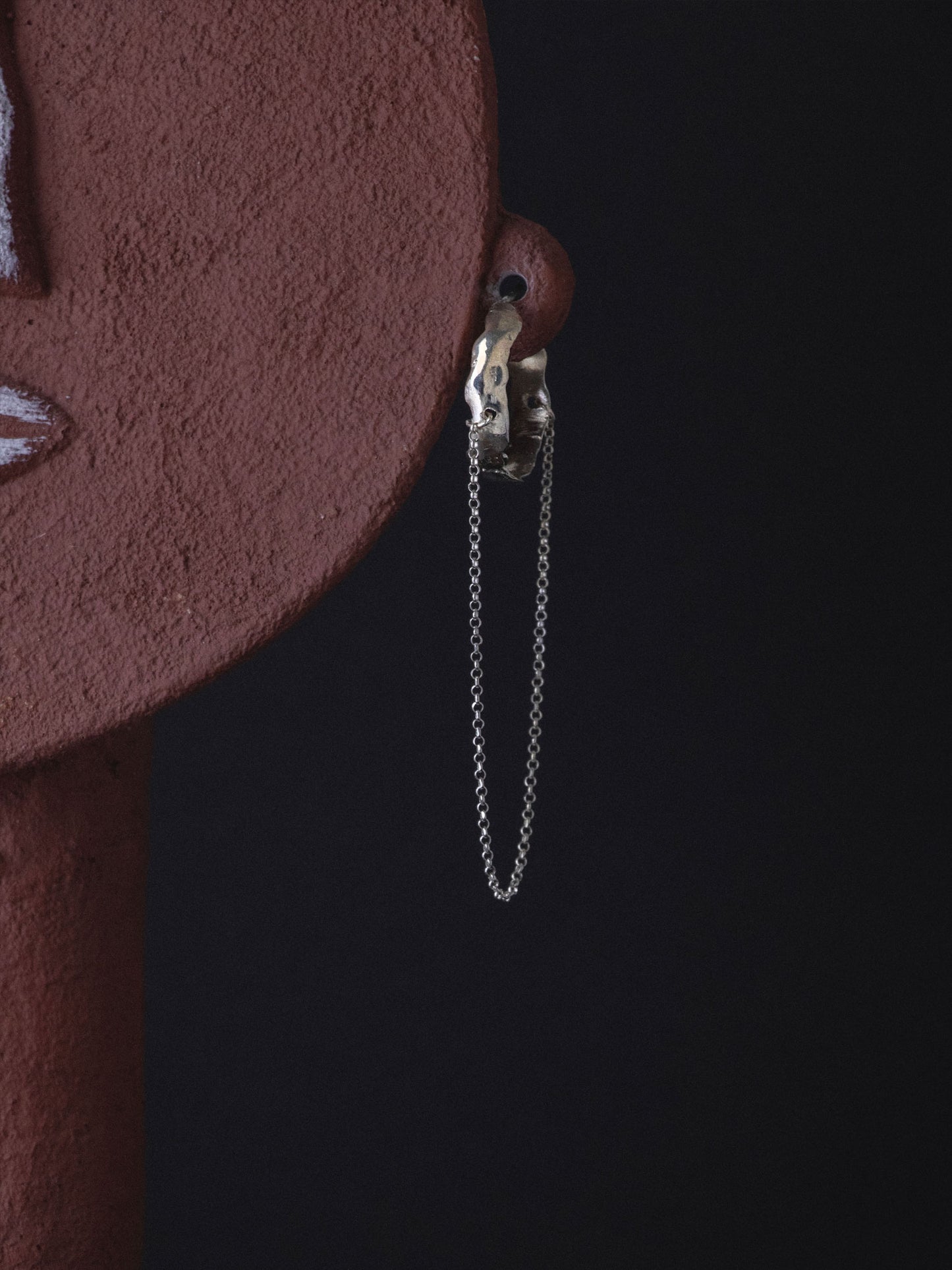 SYBIL HOOPS - Ασημένια