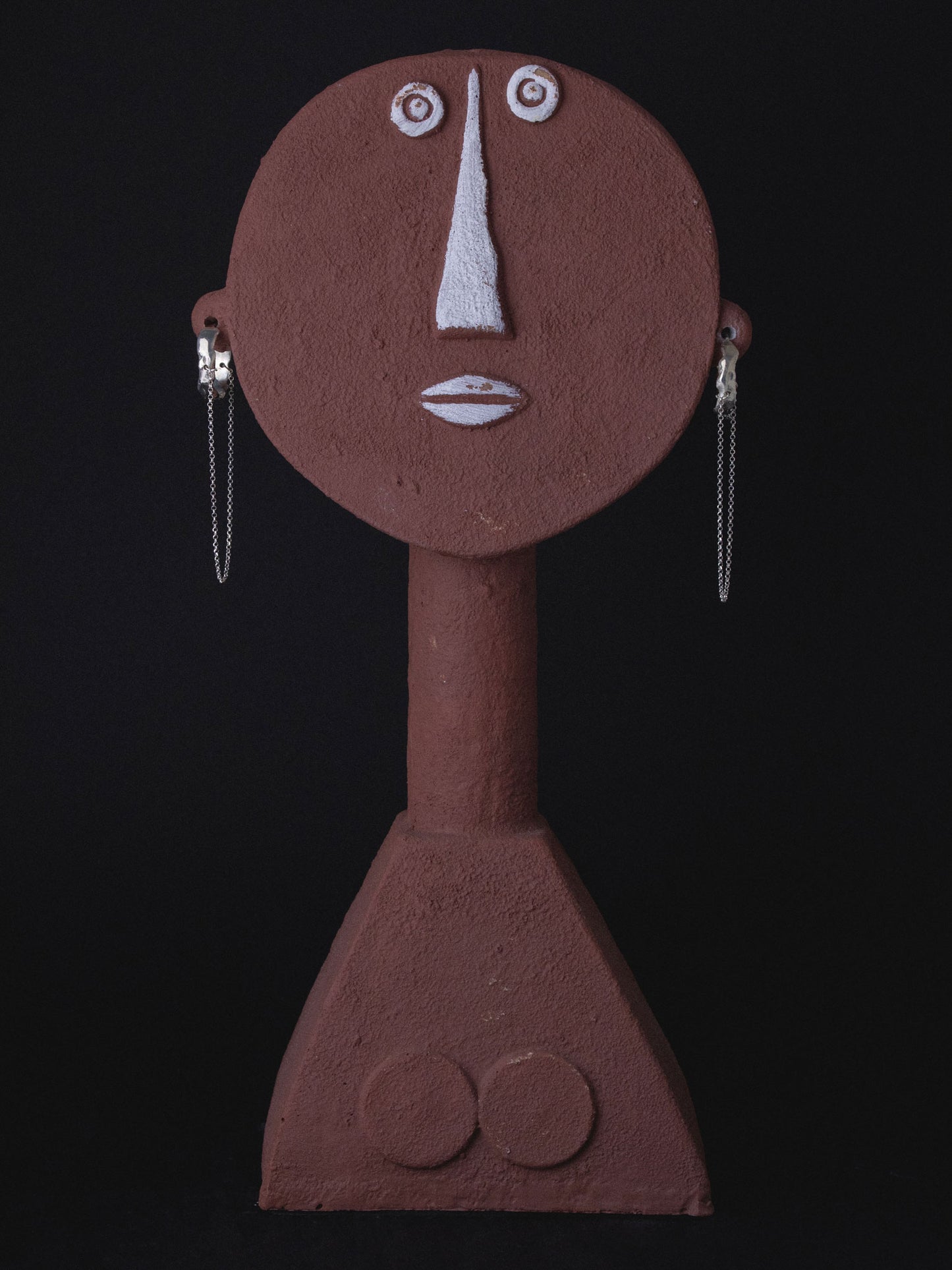 SYBIL HOOPS - Ασημένια