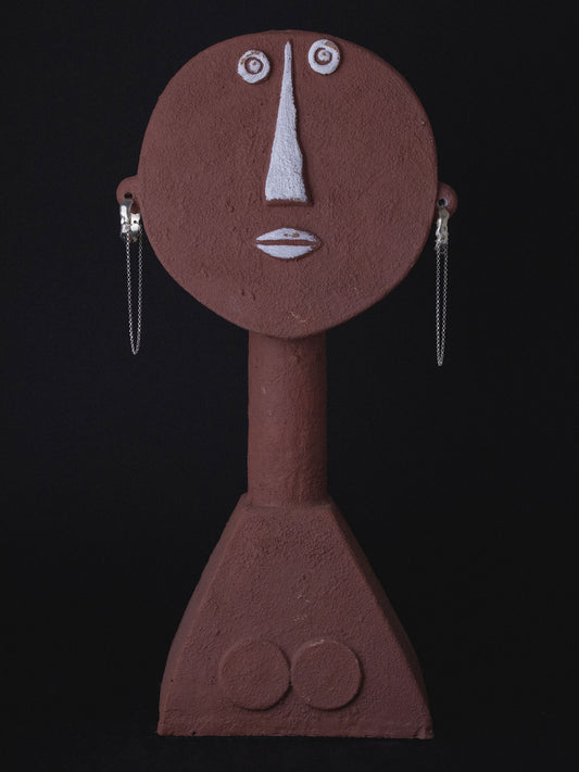 SYBIL HOOPS - Ασημένια