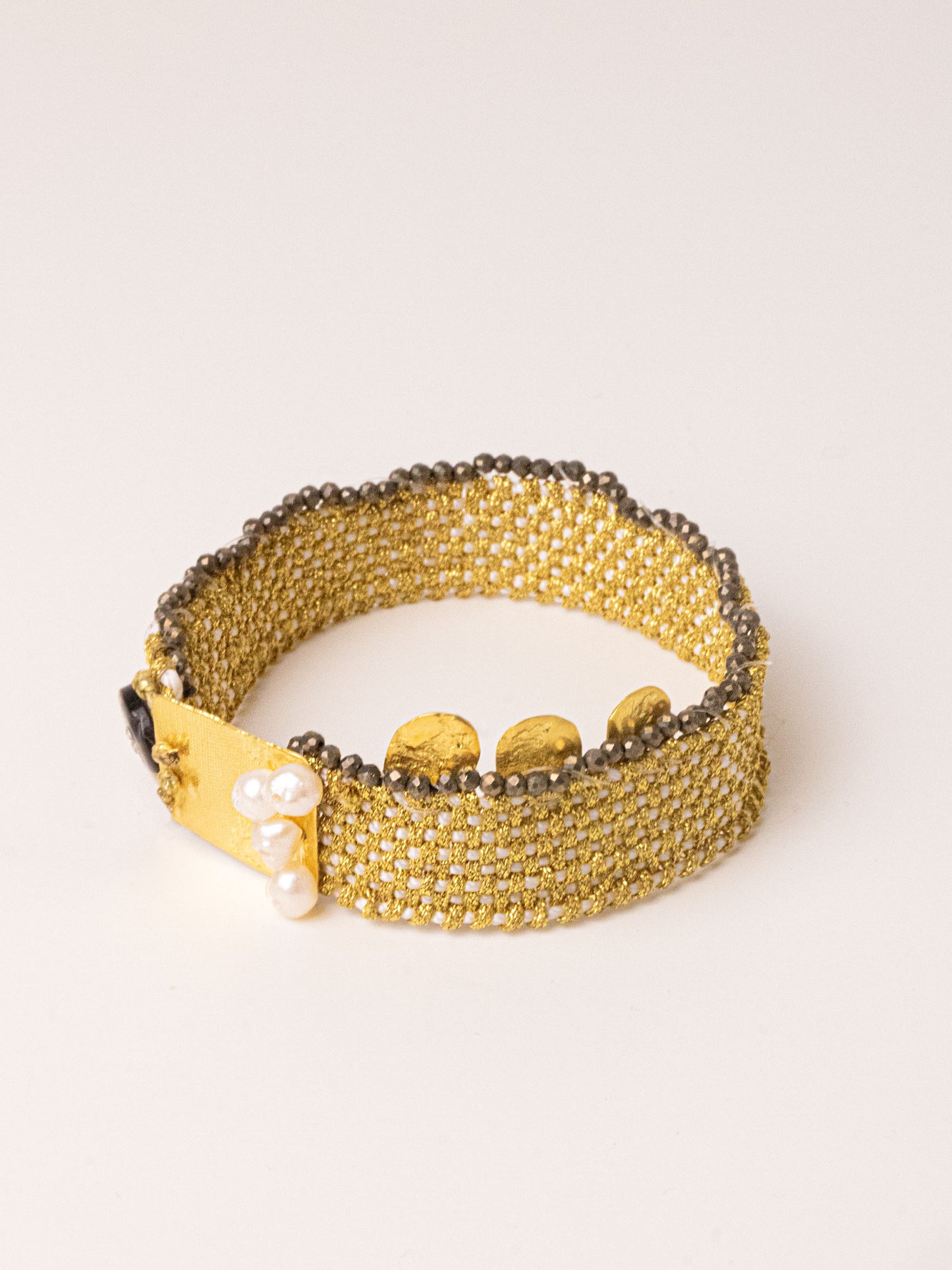 KYRA SILVER BRACELET - Gold