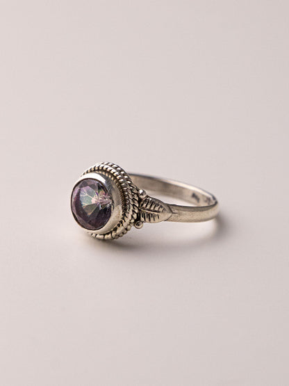 COMET SILVER RING - Mystique Topaz