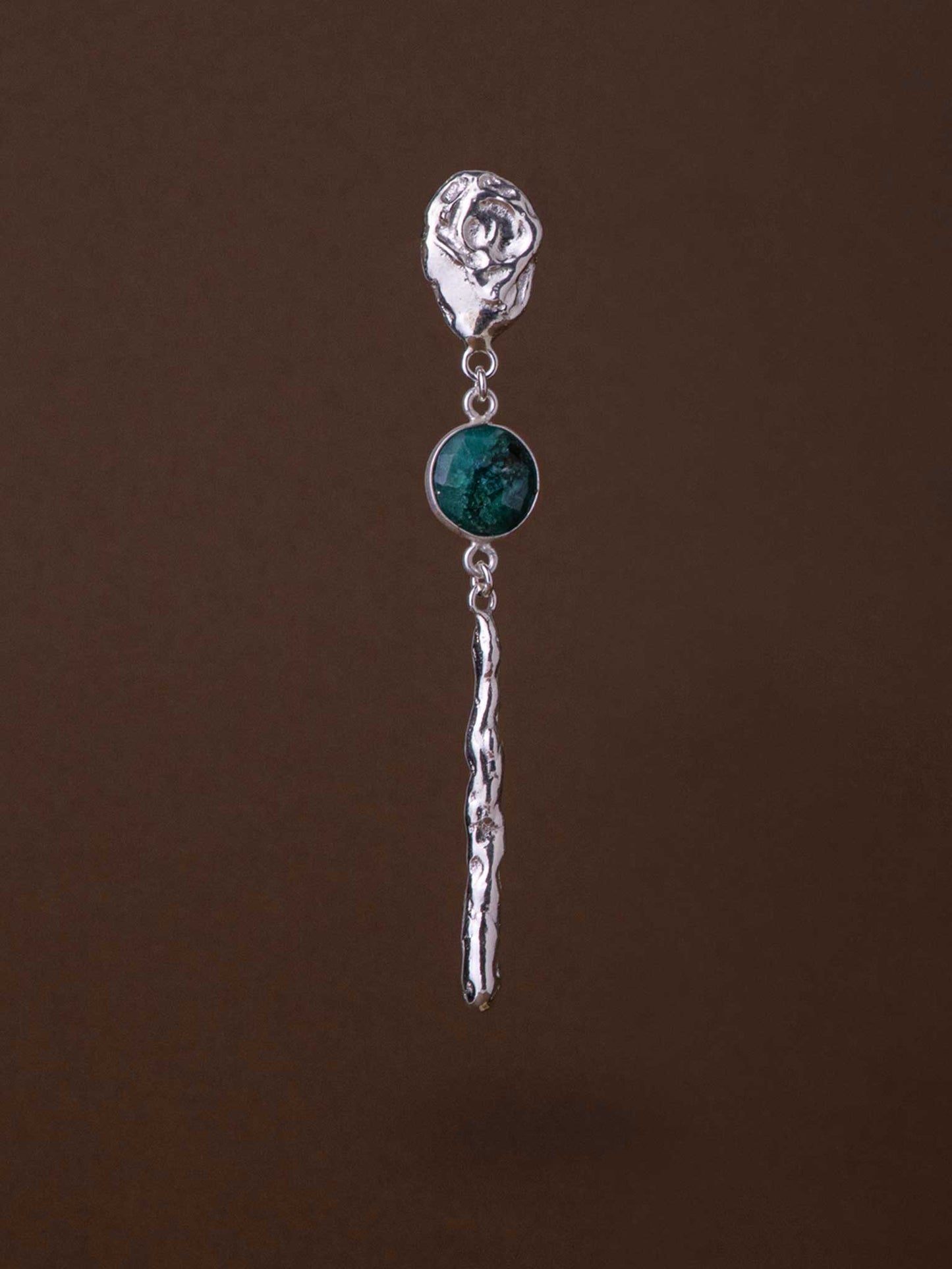 APHRODITE EARRINGS - Σμαράγδι