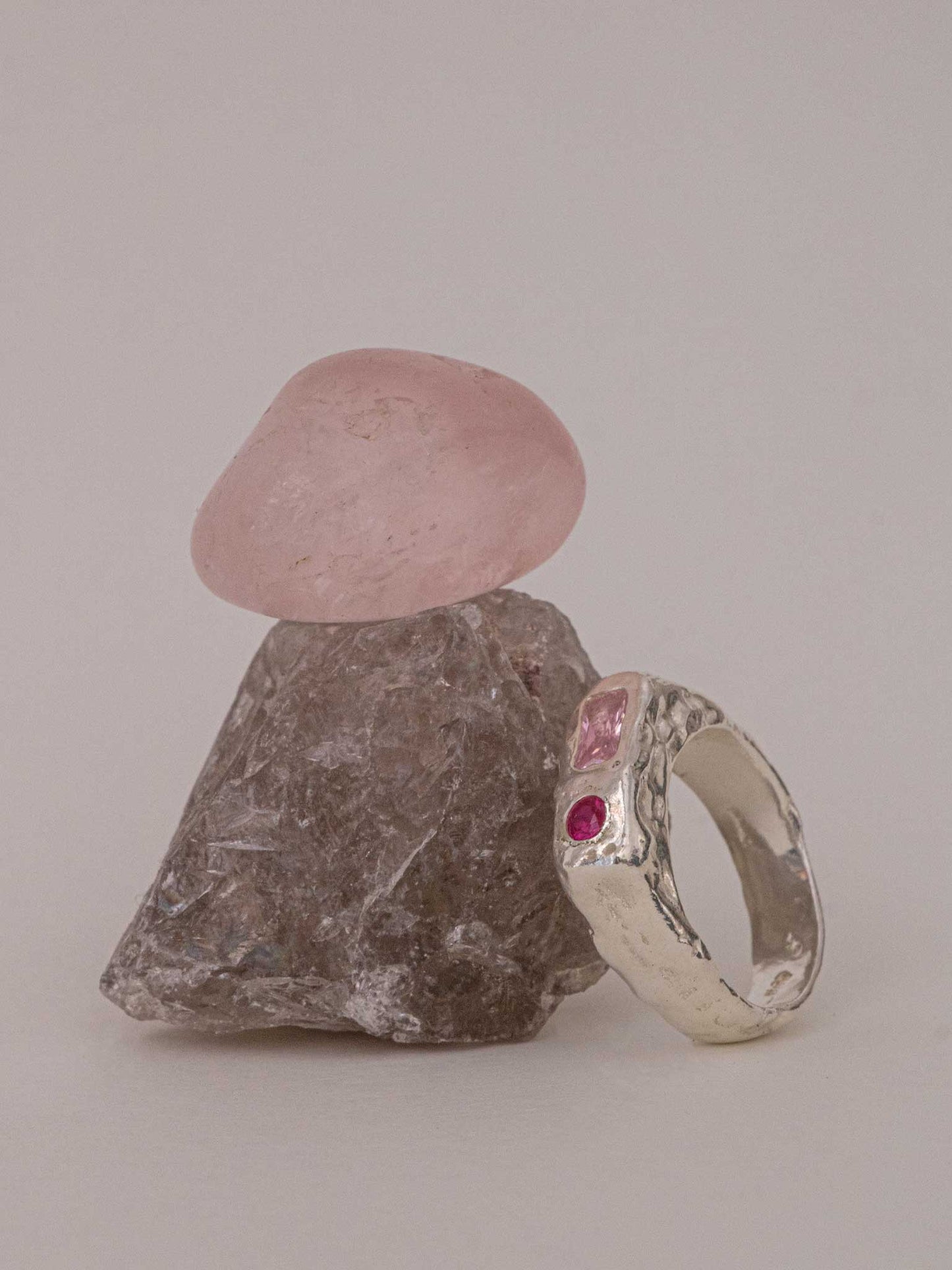 ETHRA SIGNET RING - Ροζ
